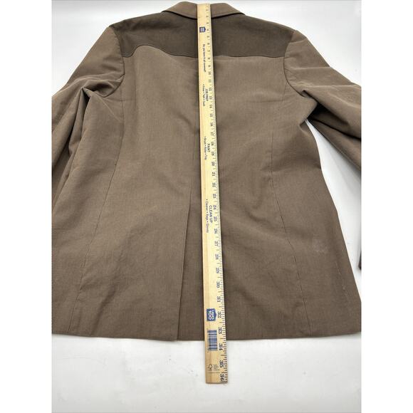 Marc Ecko Blazer Jacket Mens Size Extra Large Brown Sport Coat - Picture 8 of 16